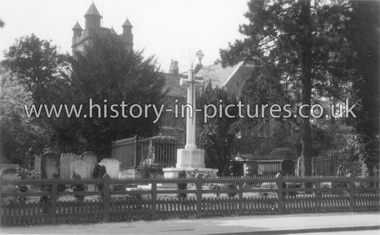War Memorial, St Mary's Church, South Woodford, London. c.1920's